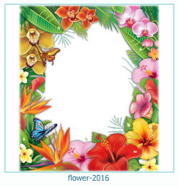 cadre photo fleur 2016