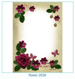 cadre photo fleur 2038