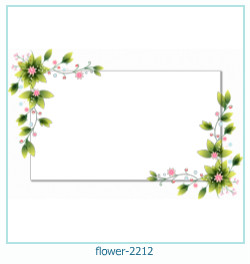2212 cadre photo en fleurs