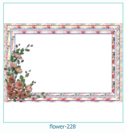 cadre photo fleur 228