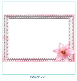 cadre photo fleur 229