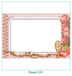 cadre photo fleur 241