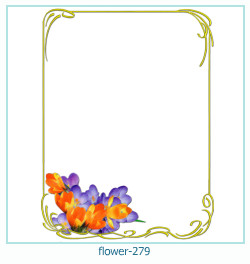 cadre photo fleur 279