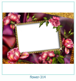 cadre photo fleur 314