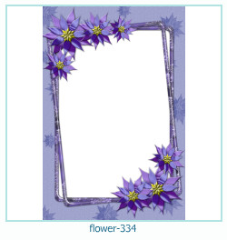 cadre photo fleur 334