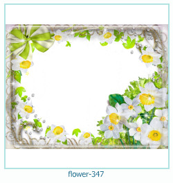 cadre photo fleur 347