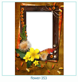 cadre photo fleur 353