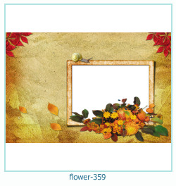 cadre photo fleur 359