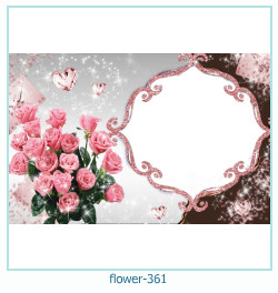 cadre photo fleur 361