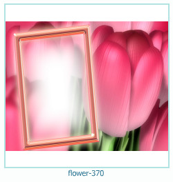 cadre photo fleur 370