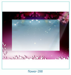 cadre photo fleur 398
