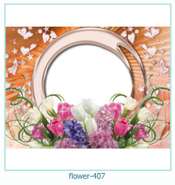 cadre photo fleur 407