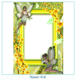 cadre photo fleur 418