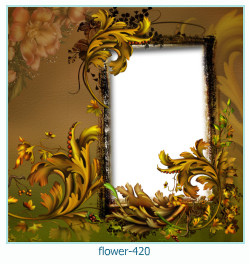 cadre photo fleur 420