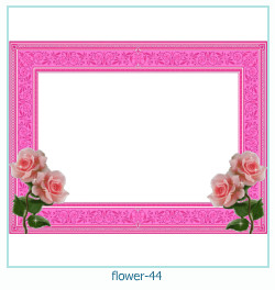 cadre photo fleur 44