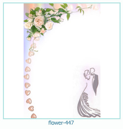 cadre photo fleur 447