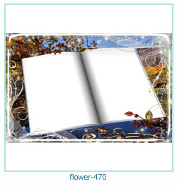 cadre photo fleur 470