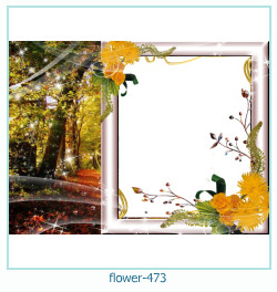 cadre photo fleur 473