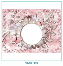 cadre photo fleur 480