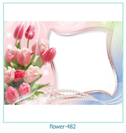 cadre photo fleur 482