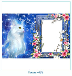 cadre photo fleur 489