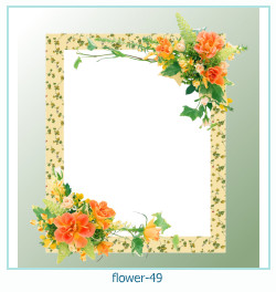 cadre photo fleur 49