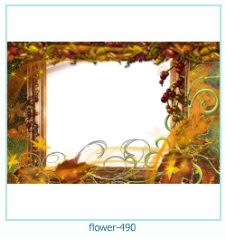 cadre photo fleur 490