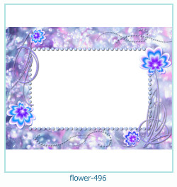 cadre photo fleur 496