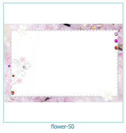 cadre photo fleur 50