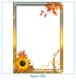 cadre photo fleur 505