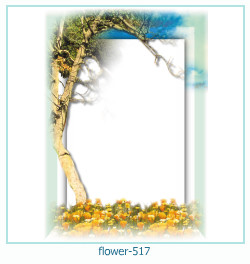 cadre photo fleur 517