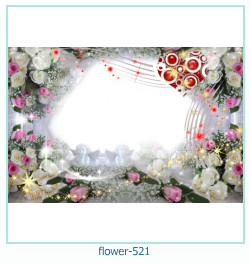 cadre photo fleur 521