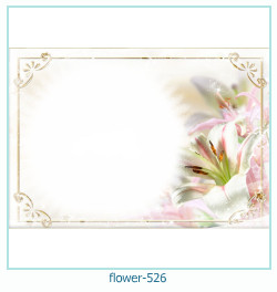 cadre photo fleur 526