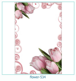 cadre photo fleur 534