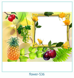 cadre photo fleur 536