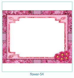 cadre photo fleur 54