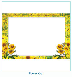 cadre photo fleur 55
