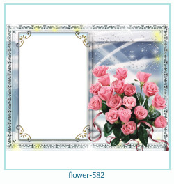 cadre photo fleur 582