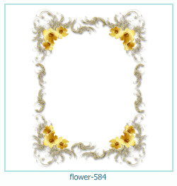 cadre photo fleur 584