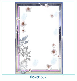 cadre photo fleur 587