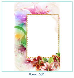cadre photo fleur 591