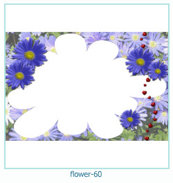 cadre photo fleur 60