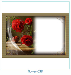 cadre photo fleur 638