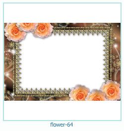 cadre photo fleur 64