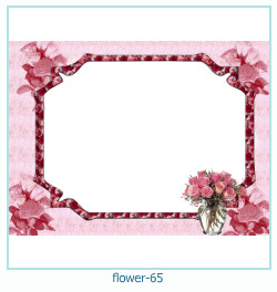 cadre photo fleur 65