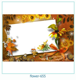 cadre photo fleur 655