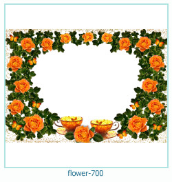 cadre photo fleur 700