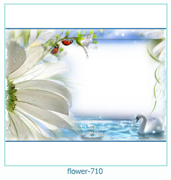 cadre photo fleur 710