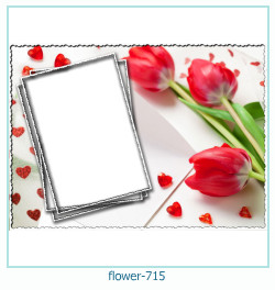cadre photo fleur 715