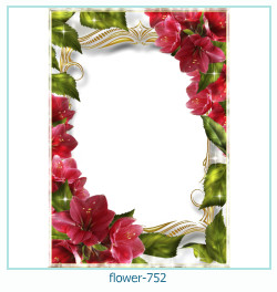cadre photo fleur 752